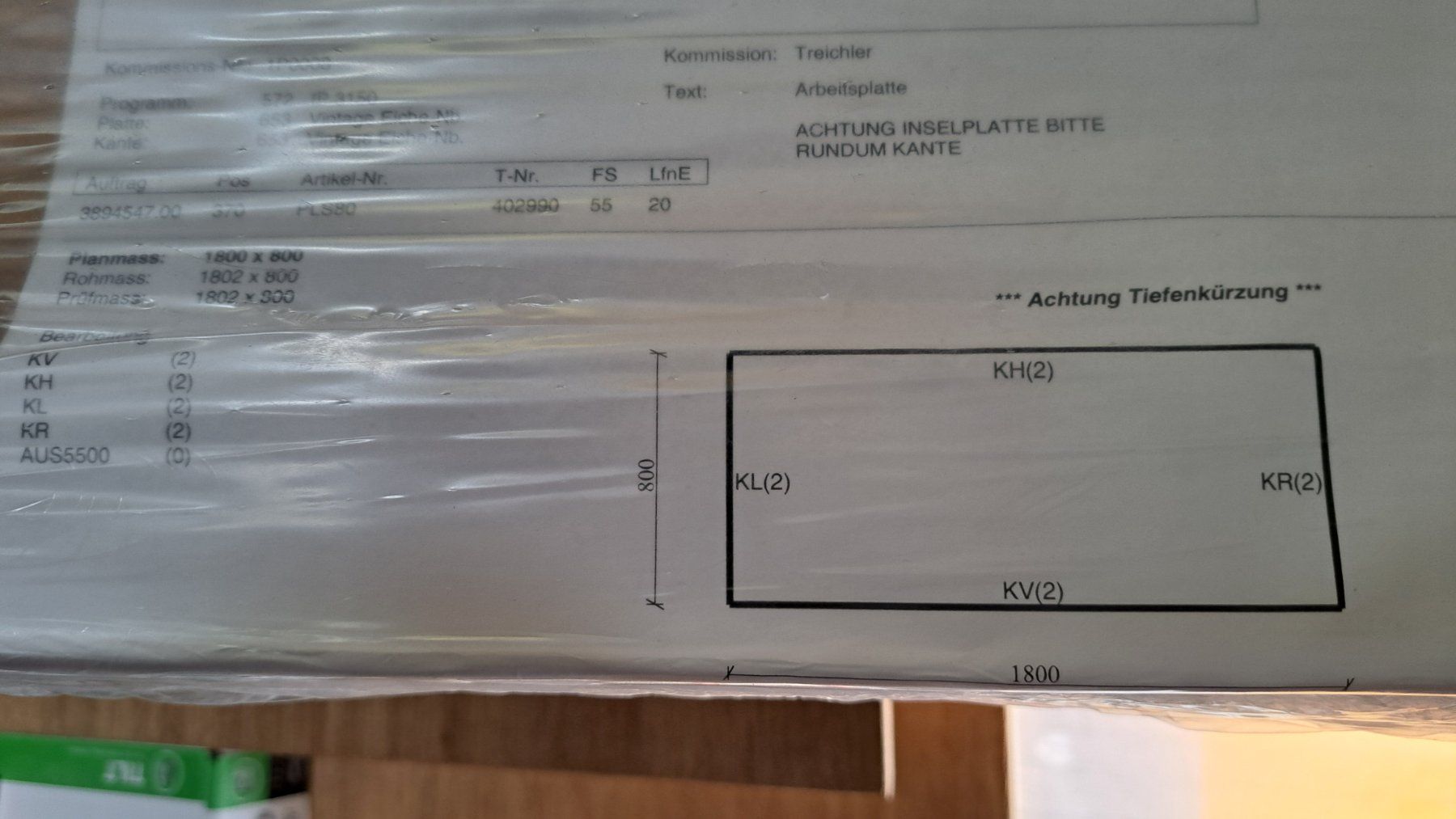 Plateaux: Tischplatte/Küchenarbeitsplatte – Neuf avec emballage d'origine à Preles par crazydream 3