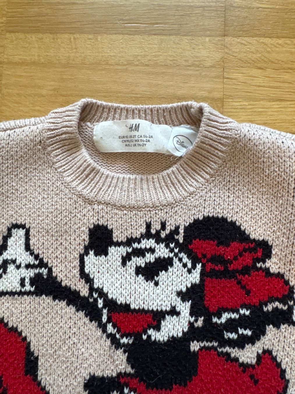 H&M Maglioni & Felpe: Pullover Minnie Mousse (Grösse 92), H&M – Usato da Schwerzenbach venduto da savuty 1