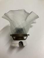 Antike Lampe Schirm aus Glas