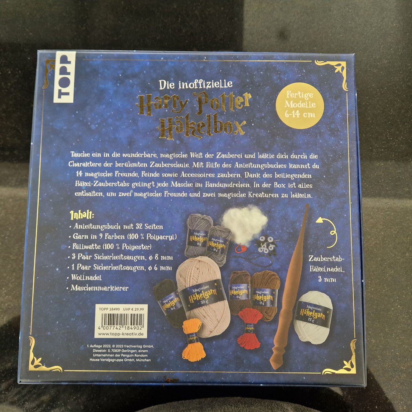 Giocattoli: Harry Potter Häkelbox, vollständig, neu ! – Nuovo e nell'imballaggio originale da Gränichen venduto da sunchi07 3