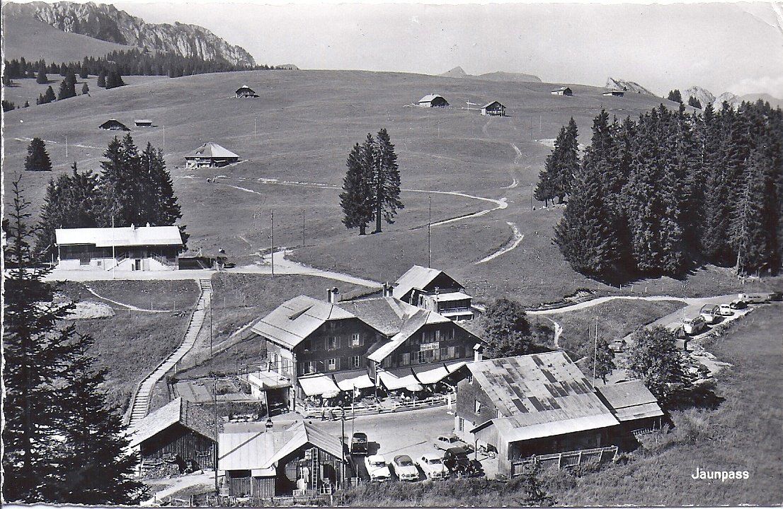 Ansichtskarten: JAUNPASS, le col et le bazar – Neu (gemäss Beschreibung) aus Les Verrières von Scampi0