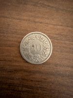 20 Rappen 1881 helvetica Münze