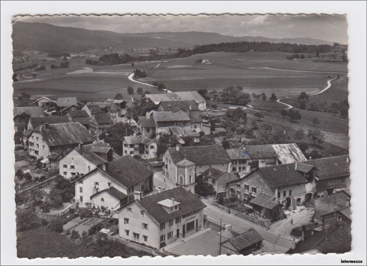 Cartoline postali: Burtigny VD // Village 1966 – Usato da Basel venduto da intermezzo12