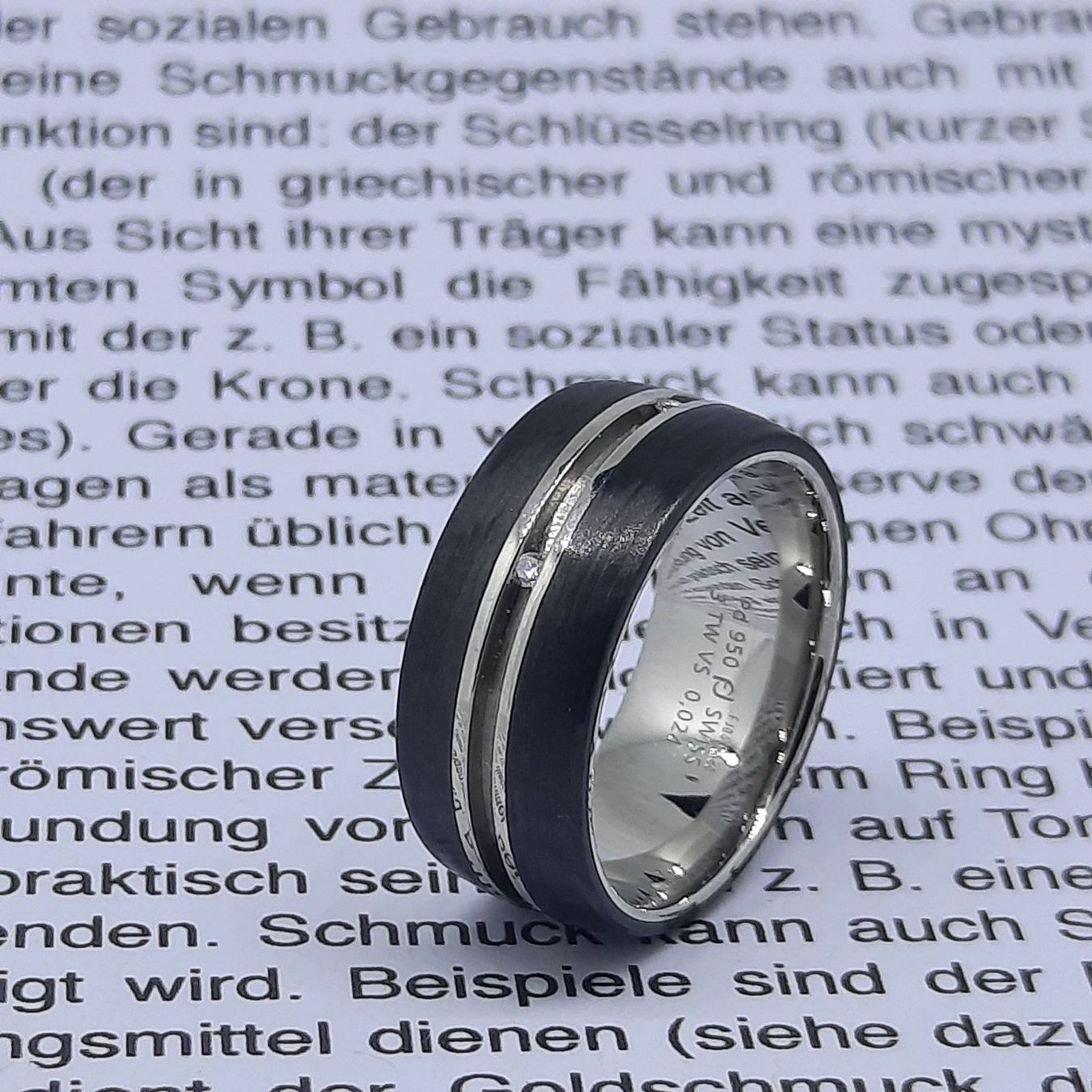 Anelli: Erstklassiger Furrer-Jacot Ring in 950 Palladium – Nuovo (secondo la descrizione) da Unterägeri venduto da Altgoldschmuck 2