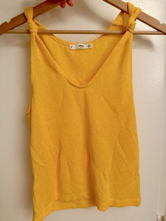 MNG Tanktop gelb Grösse S guter Zustand