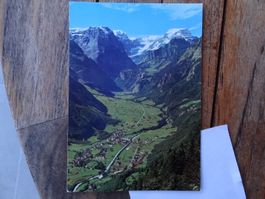 Braunwald, blick auf Linthal GL 1978