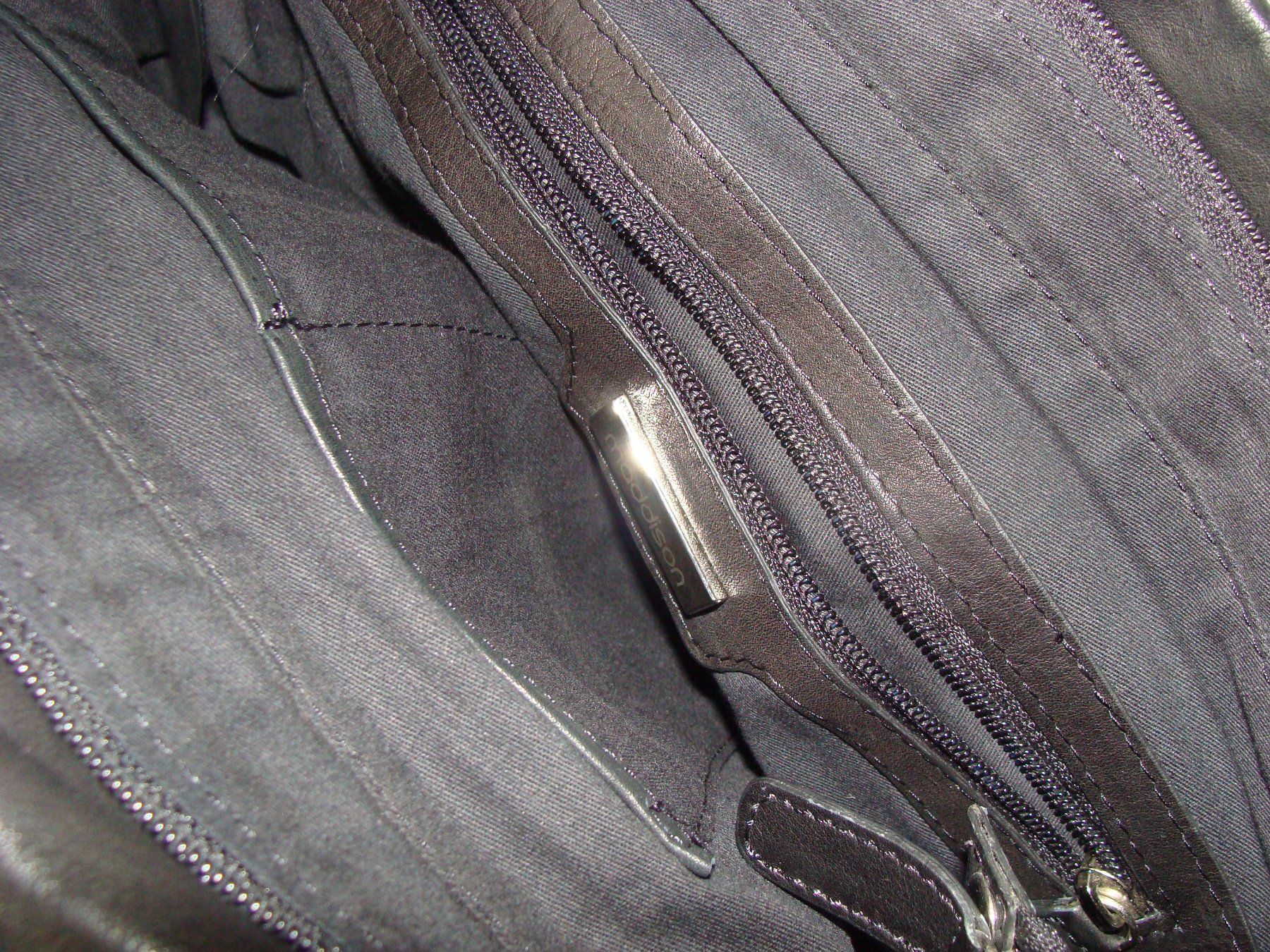 Maddison Borse da donna: maddison Echtledertasche umhänge oder Bügeltasche schwarz – Usato da Haslen AI venduto da traktor05 5