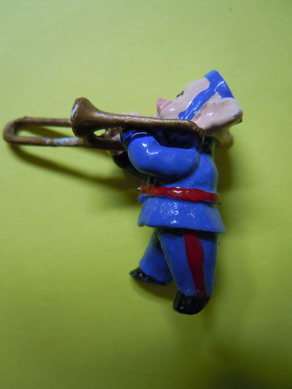 Statuette: Schweine Musik aus Blei Handbemalt – Usato da Luzern venduto da Baumli1 6