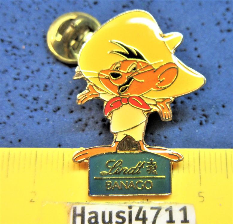 3 PIN PIN'S, LINDT BANAGO, SPEEDY GONZALES (Gebraucht) In Neuhausen F&uuml;r