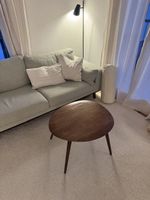 Couchtisch oval, dunkelbraun, ZARA HOME