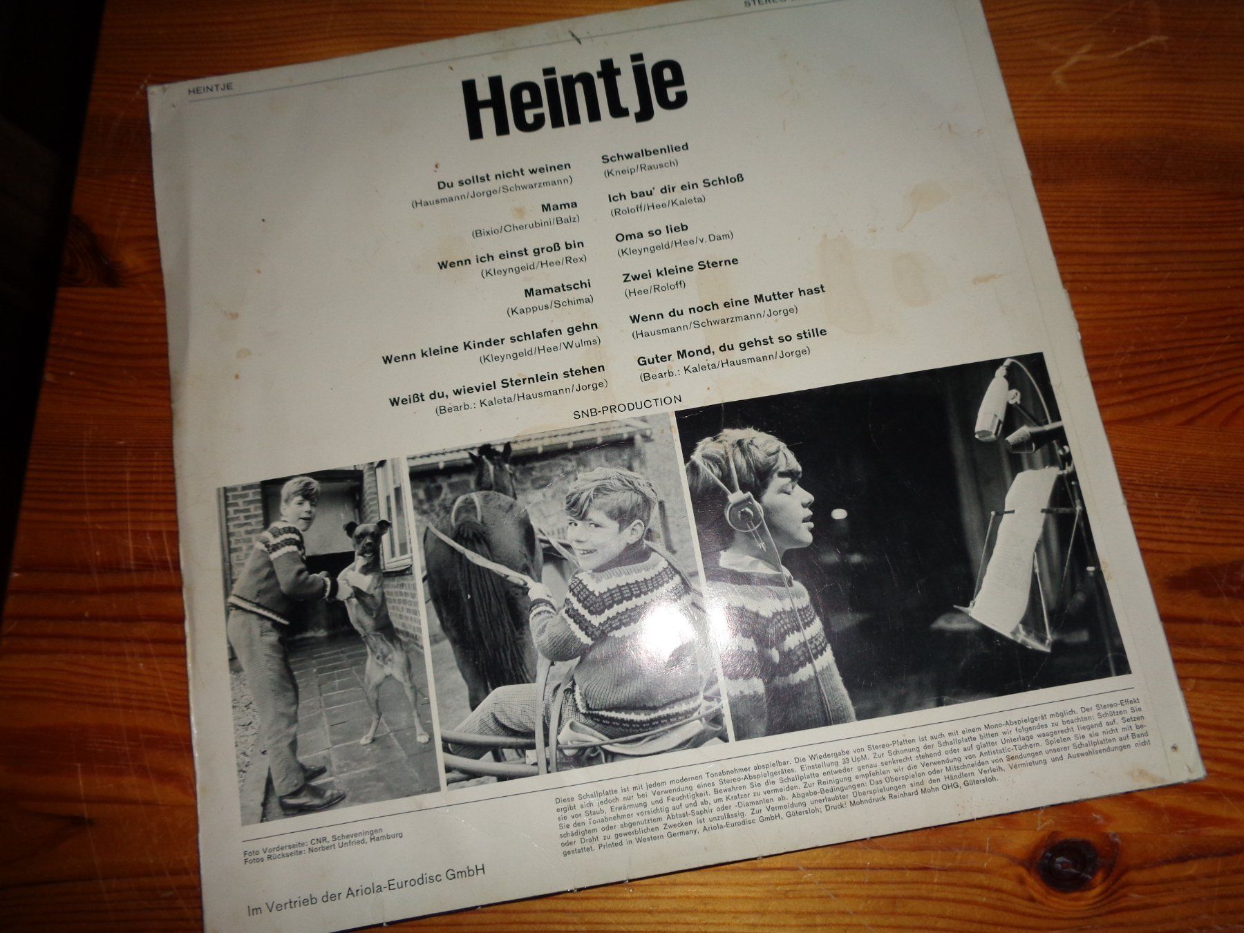 Vinyles: Schallplatten 2 Stück  Heintje – D'occasion à Rorschach par Aqua04 1