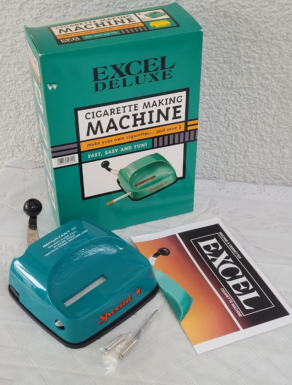 Tabacchi: Neuwertig Zigaretten Stopf-Machine Neupreis 49.- – Nuovo (secondo la descrizione) da Buttikon SZ venduto da Corendo