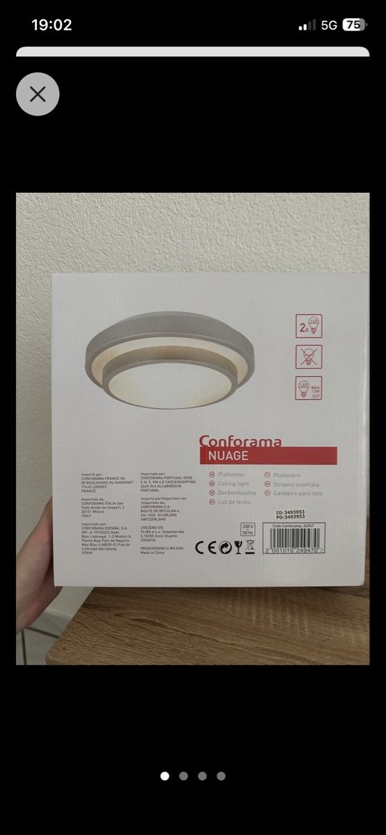 Lustres & lampes de plafonds: Deckenleuchte ab 1.- – Neuf avec emballage d'origine à Spreitenbach par Sujrkwxl
