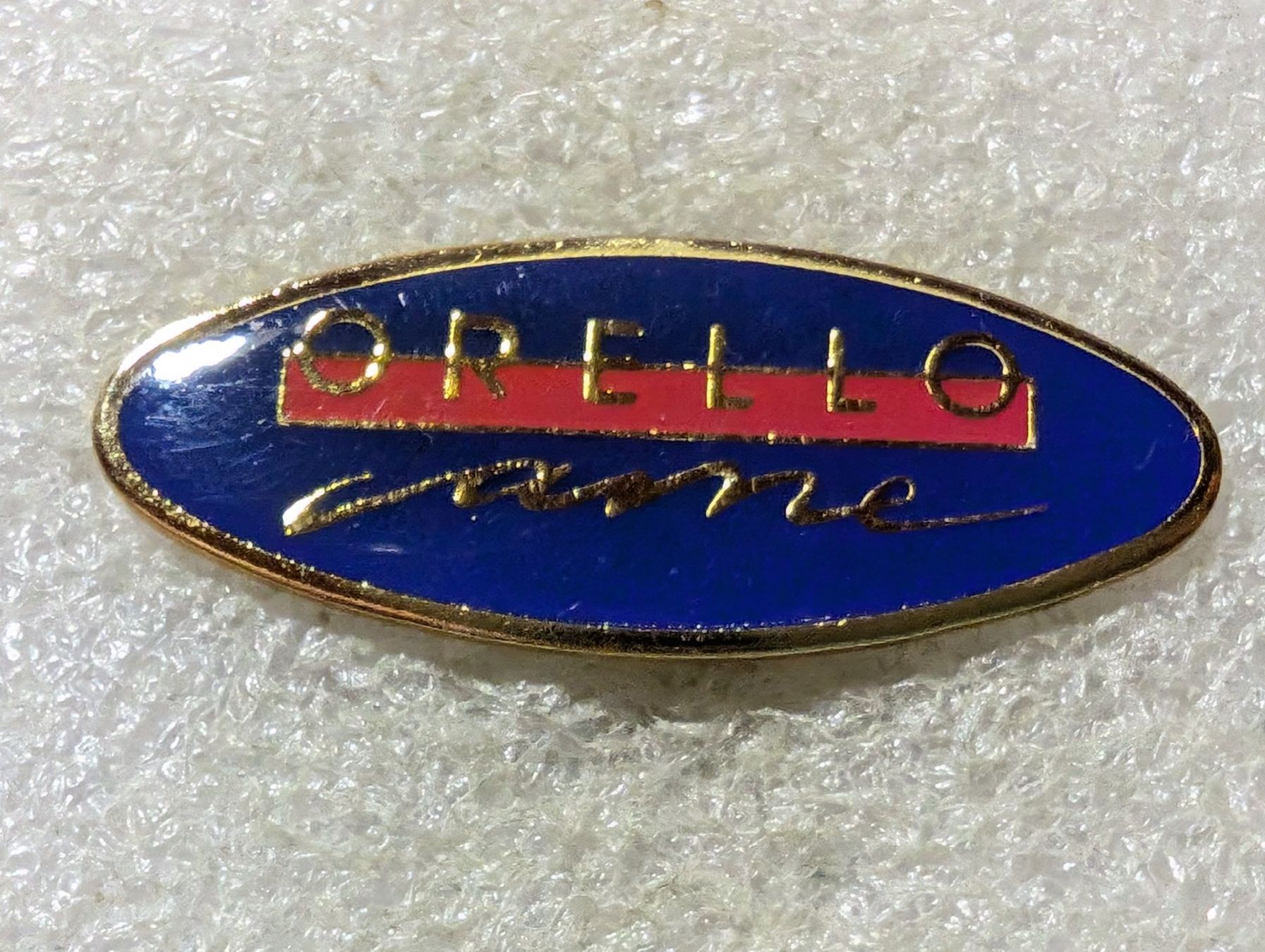 Placchette & Badge: Ansteckpin 150: Orello – Usato da Oppligen venduto da Pin-Fall-Shop