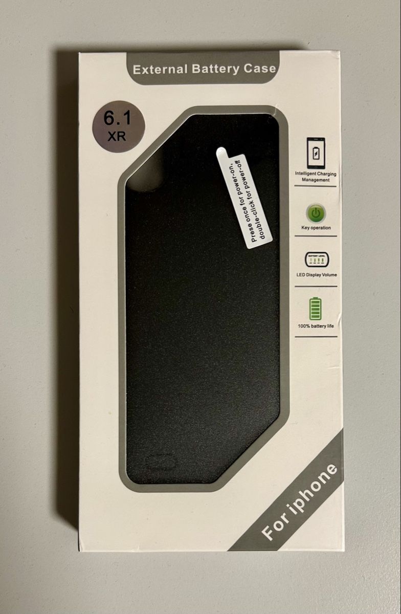 Batterie: iPhone XR Akku Hülle – Nuovo e nell'imballaggio originale da Spiez venduto da luki_007