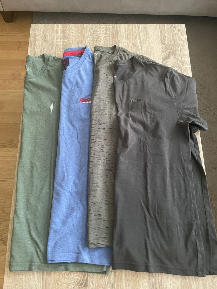 T-shirt: 4x Herren TShirt Marken Gr L – Usato da Buchrain venduto da Bygger31