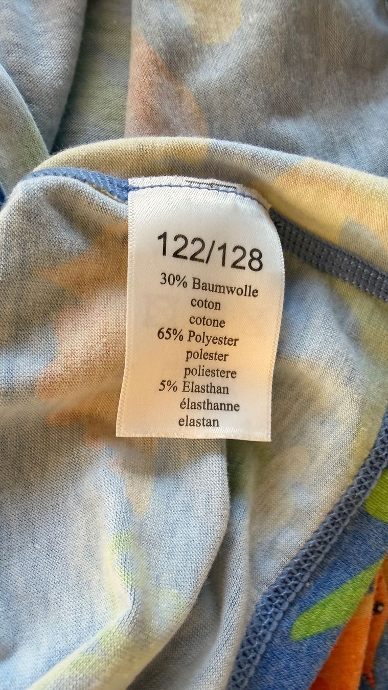 Pigiama & Simili: Pyjama - TEXSTAR Dinos blau Gr. 128 – Usato da Winterthur venduto da Secondhand-Family 5