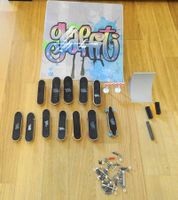 12 er Fingerboard Set Tech Deck Revell + Rampe