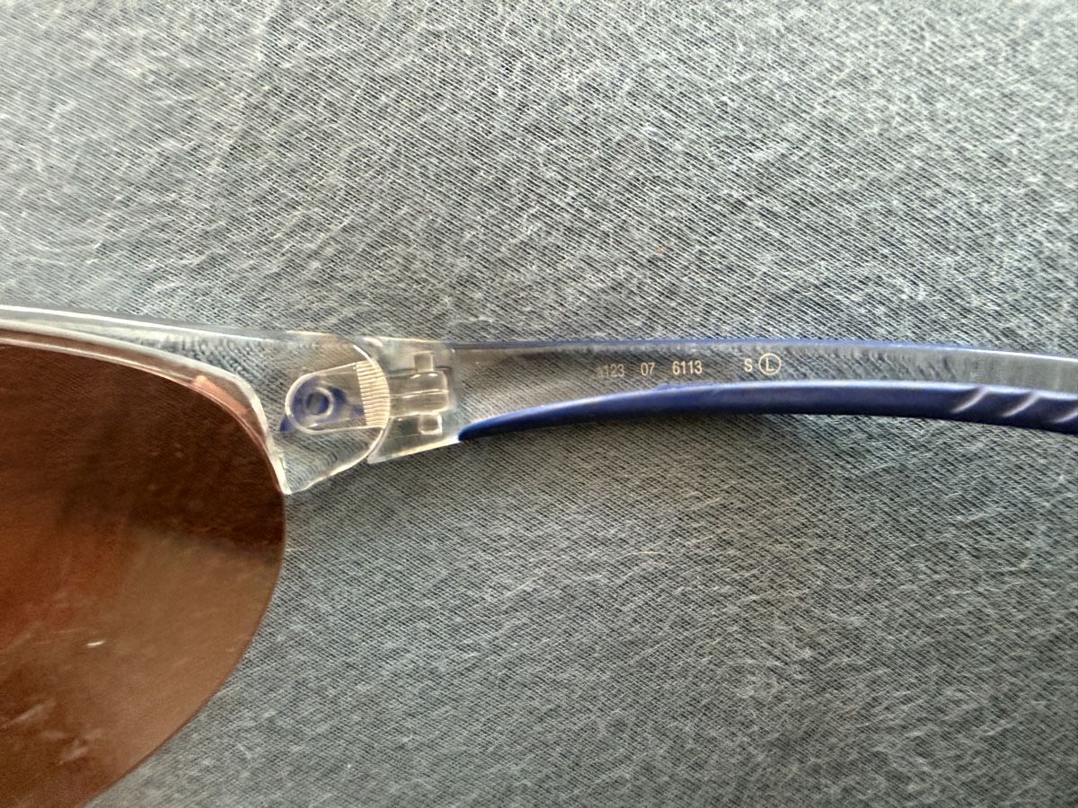 Adidas Occhiali & Lenti: Adidas Sonnenbrille transparent/blau – Usato da Aarau venduto da Tam6 3
