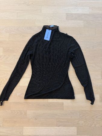 Mugler H&M Top, Schwarz, Neu mit Etikett, Grösse M ⭐⭐⭐ (53)