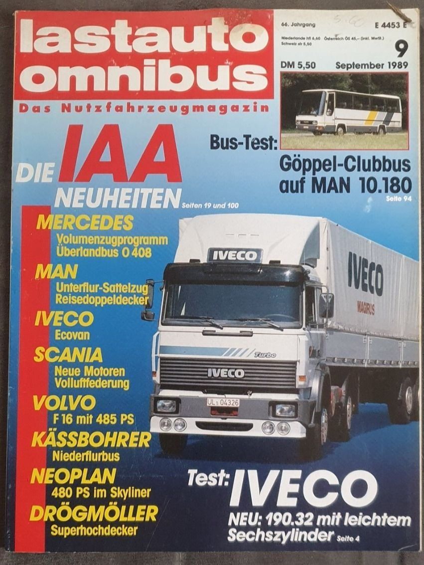 Iveco Autocarri: Lastauto Omnibus 9/89 Iveco 190.32 xa – Usato da Flawil venduto da sr1_f6st