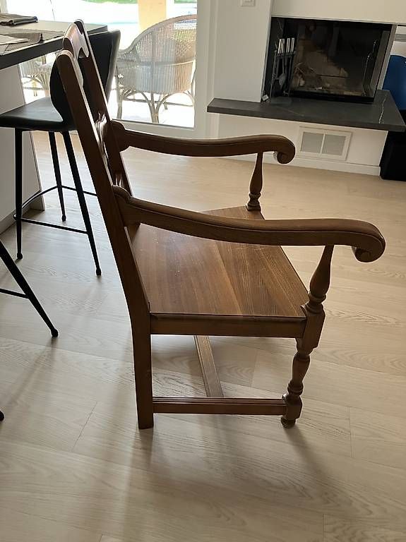 Sedie: Sedia padronale in legno – Usato da Origlio venduto da Zeto.81 1