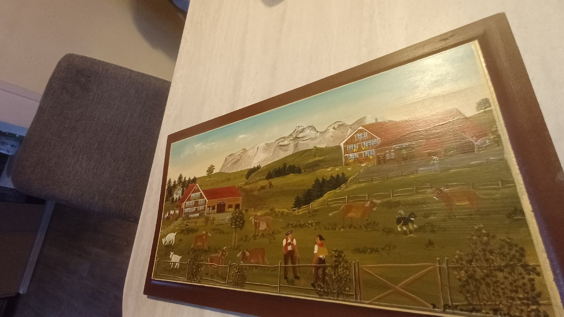 Tableaux: Schönes Appenzeller Bild Handgemalt  – D'occasion à Flawil par Naphtali 1