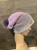 Beanie aus Baumwolle/Polyacryl Handmade