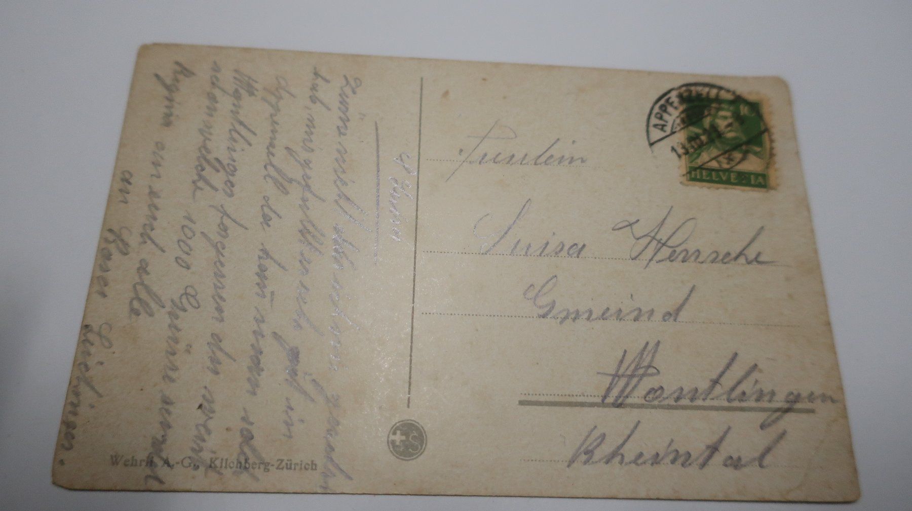 Cartoline postali: " Toni " N°9041  1923 – Usato da Cormoret venduto da Pascalll2001 4