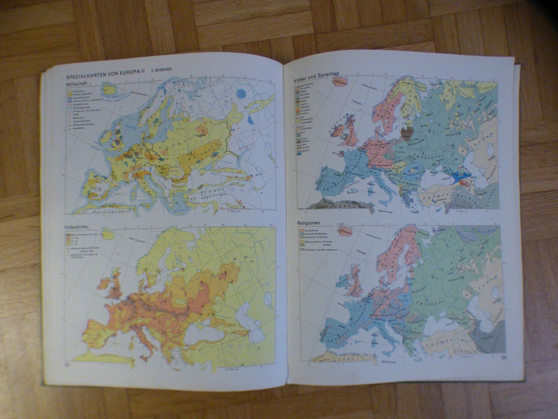 Libri: Alter Volksschulatlas – Usato da Münchenbuchsee venduto da enzian59 5