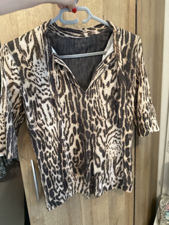 T-shirt-blouse en coton Marc Caine