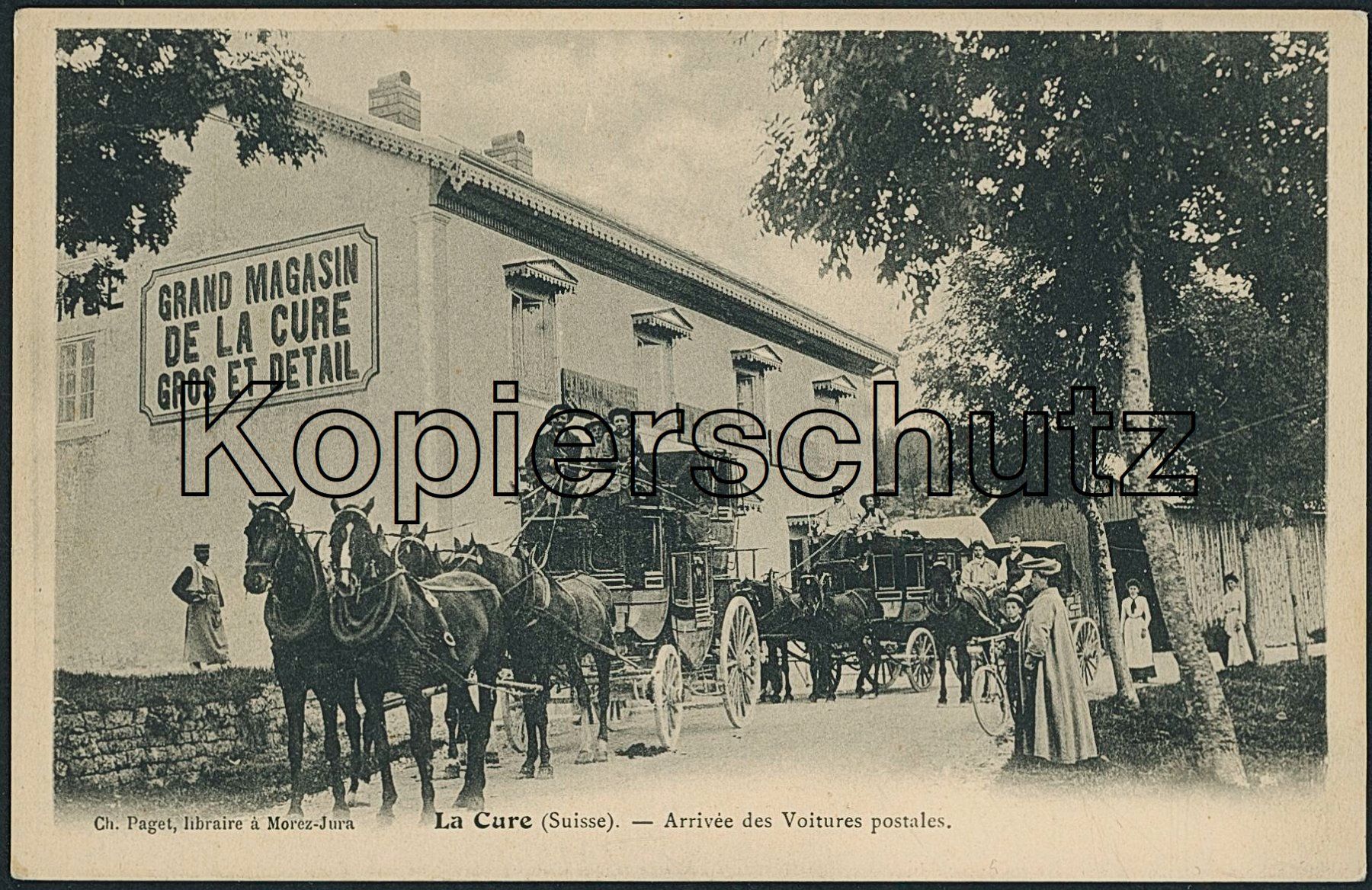 Cartoline postali: VD La Cure - Postkutsche - St. Cergue – Nuovo (secondo la descrizione) da Schindellegi venduto da leecollect