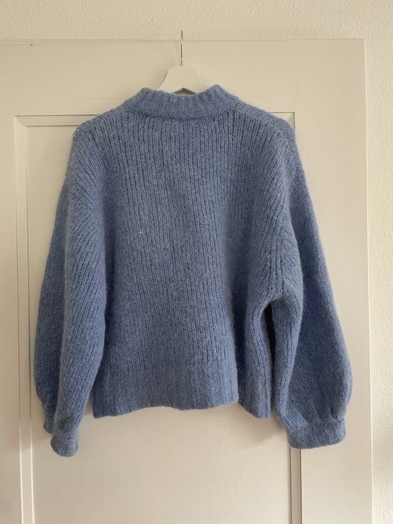 Alpaka-Pullover Gr. 36, blau, EDITED 2
