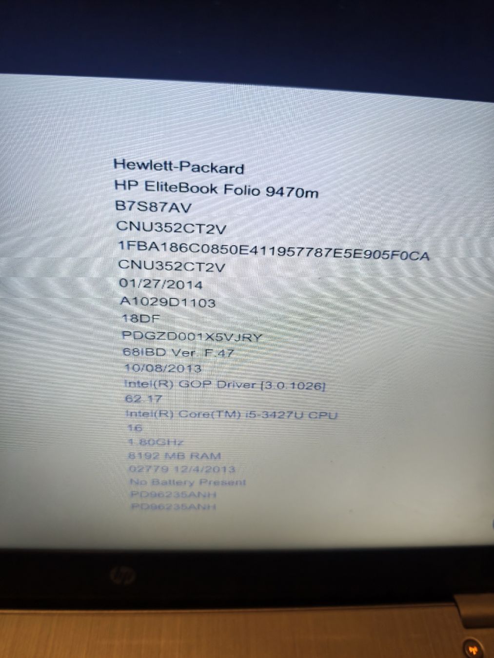 Hewlett Packard Notebook:  HP EliteBook Folio 9470m – Usato da Lungern venduto da Laut_musik 5