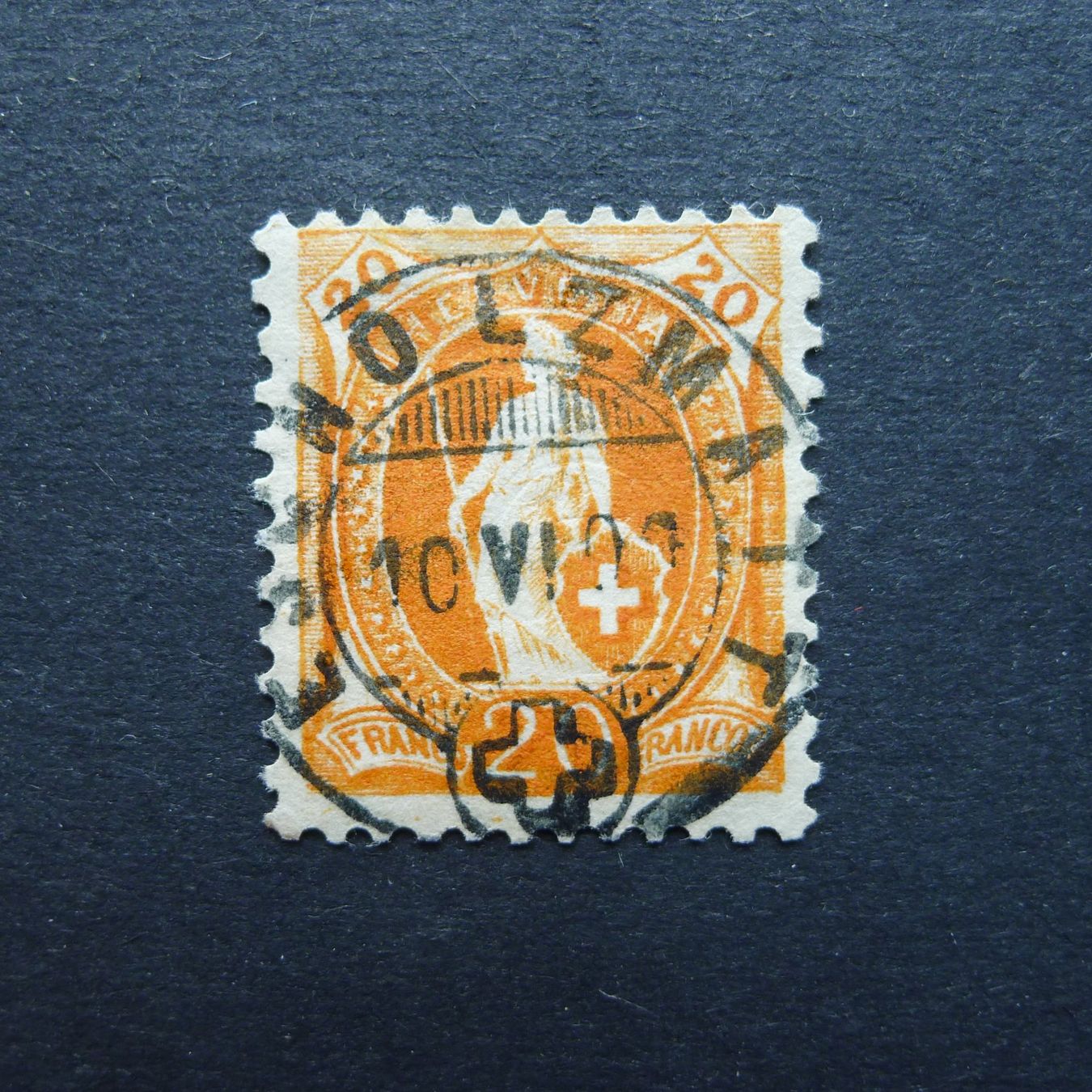 Tutti i francobolli: 66D Vollstempel Escholzmatt LU – Usato da Ebikon venduto da SilvioFreund