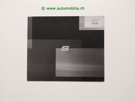 Audi Modellprogramm S-Modelle 1999/09 Prospekt deutsch