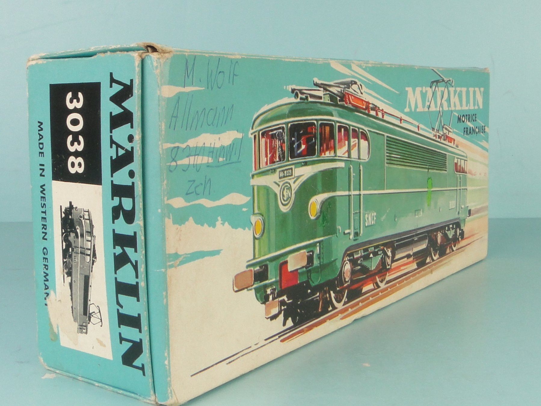 Märklin Modellini di ferrovie: Märklin 3038 SNCF BB9223 – Usato da Bülach venduto da cann11 9
