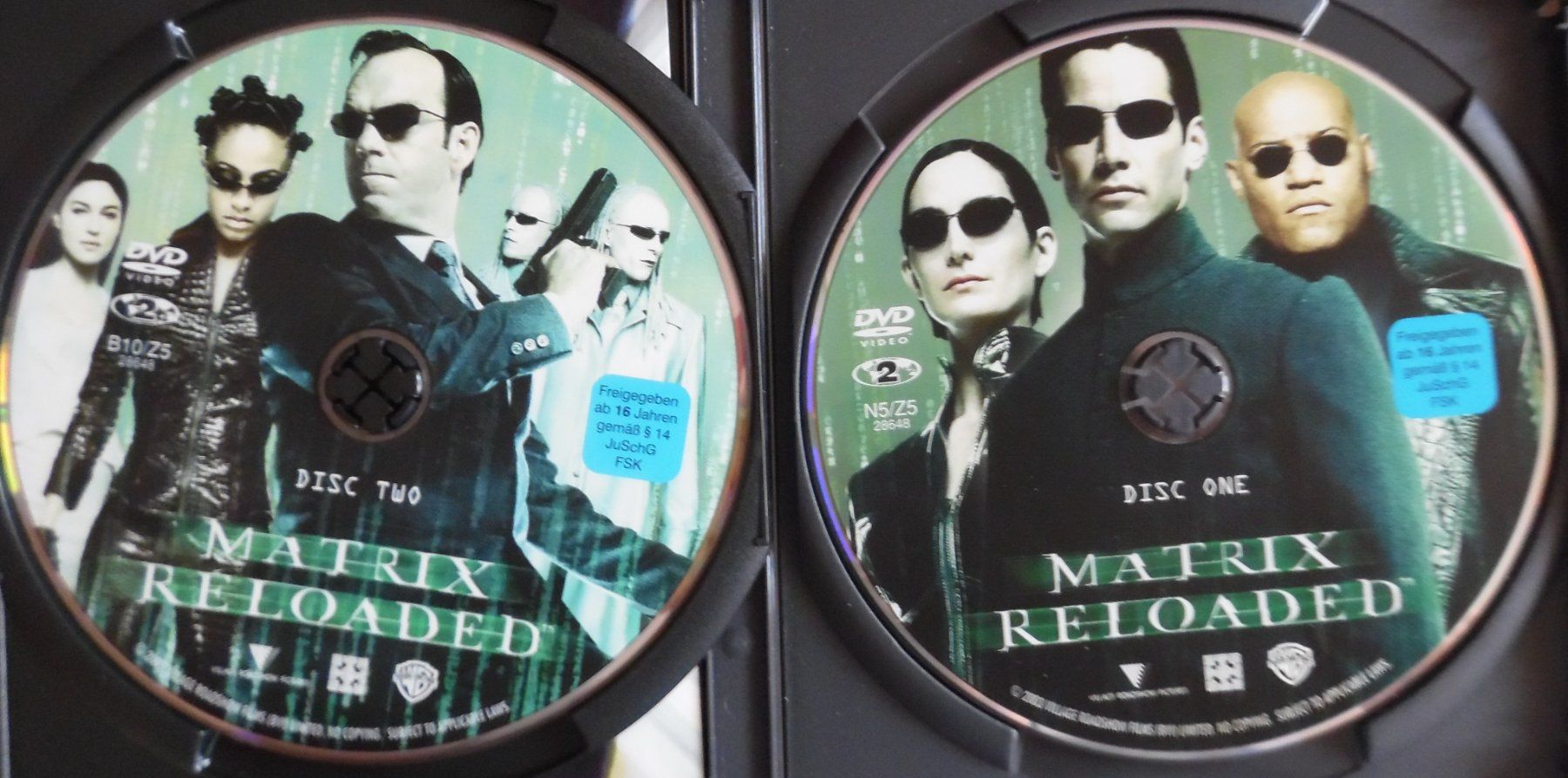Tutti i DVDs: Matrix Reloaded – Usato da Bellinzona venduto da Luna093 1