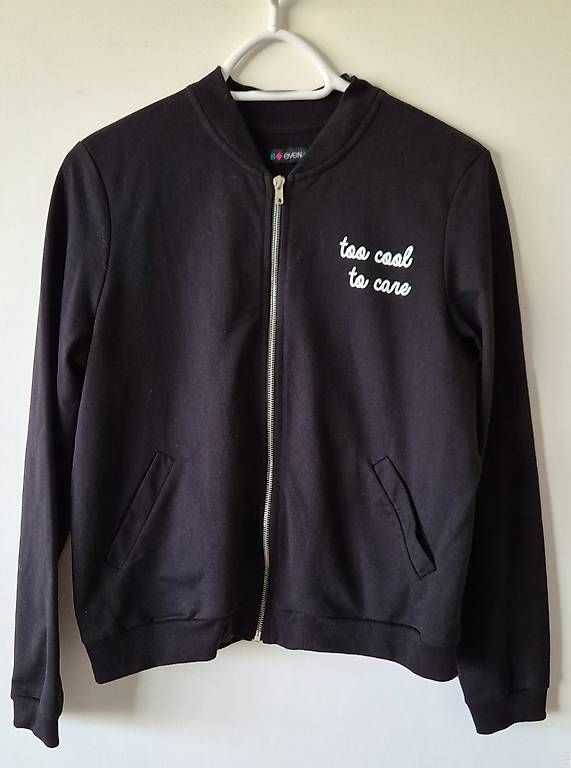 Giacche: Veste bomber noire brodée neuve – Usato da Yverdon-les-Bains venduto da lrachel2025 3