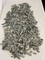 Lego - 600stk alte Graue Bausteine 