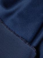 Italienische Top Caddy di Seta Seide 100% 1.50x1.35m blu med