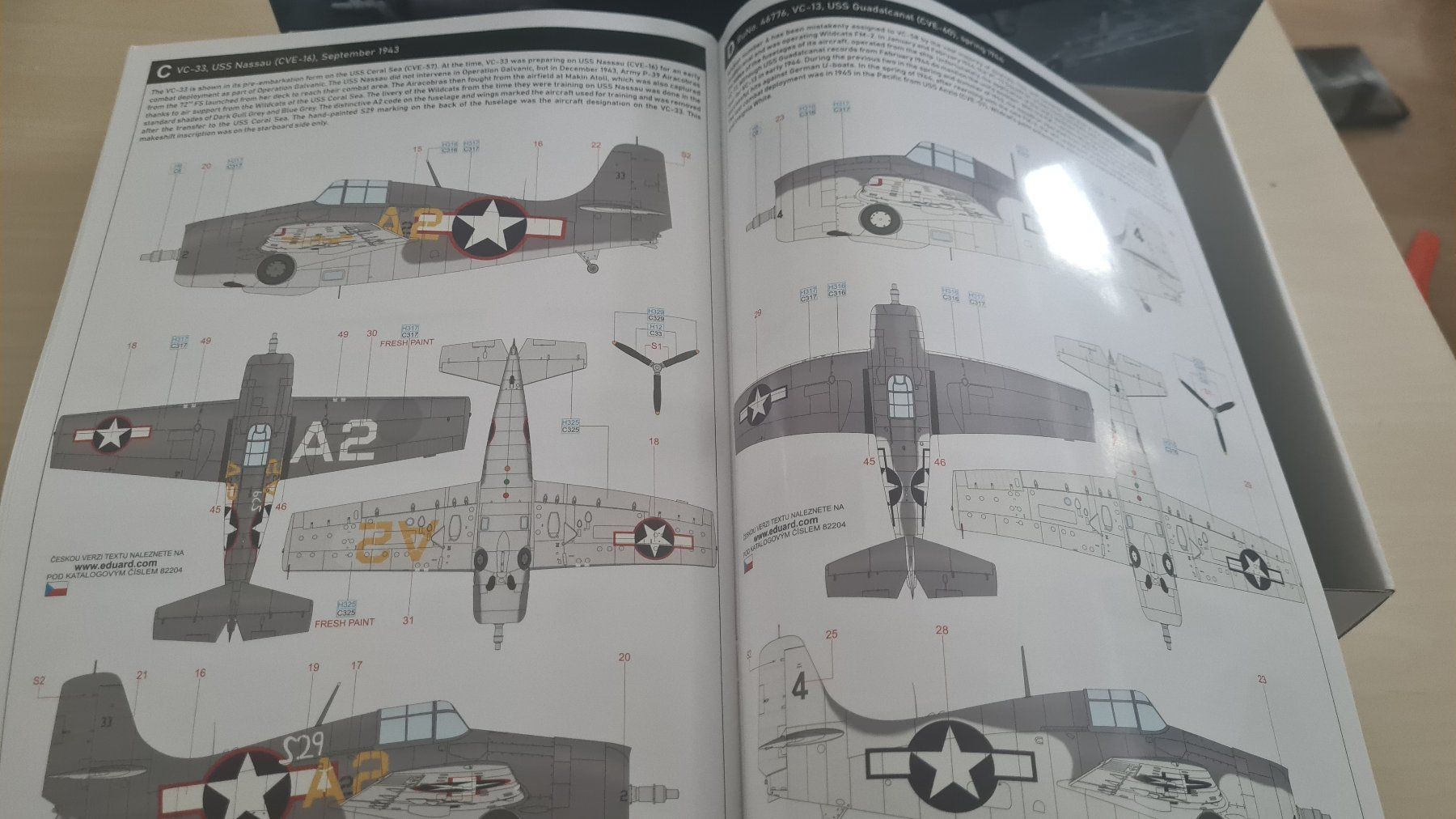Modellbausätze & Standmodelle: 1:48 FM-1 Wildcat ProfiPack - Eduard 82204 – Neu (gemäss Beschreibung) aus Bassersdorf von jackbmw 8