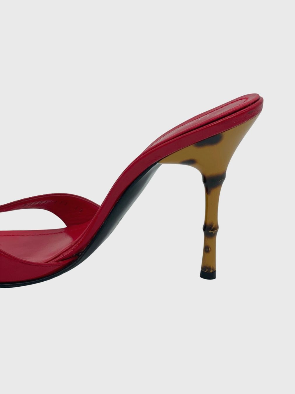 Casadei Scarpe da donna: Casadei Bamboo Sandale mit Absatz EU 38 Rot – Nuovo (secondo la descrizione) da Zürich venduto da shoe_shop 4