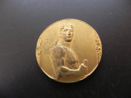 Alte Turn Medaille 1. Preis 1921