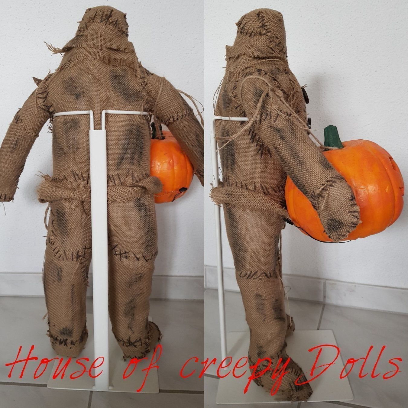 Puppen: HORROR/ HALLOWEEN KÜRBIS PUPPE – Neu (gemäss Beschreibung) aus Root von LifestyleAccessoires 4