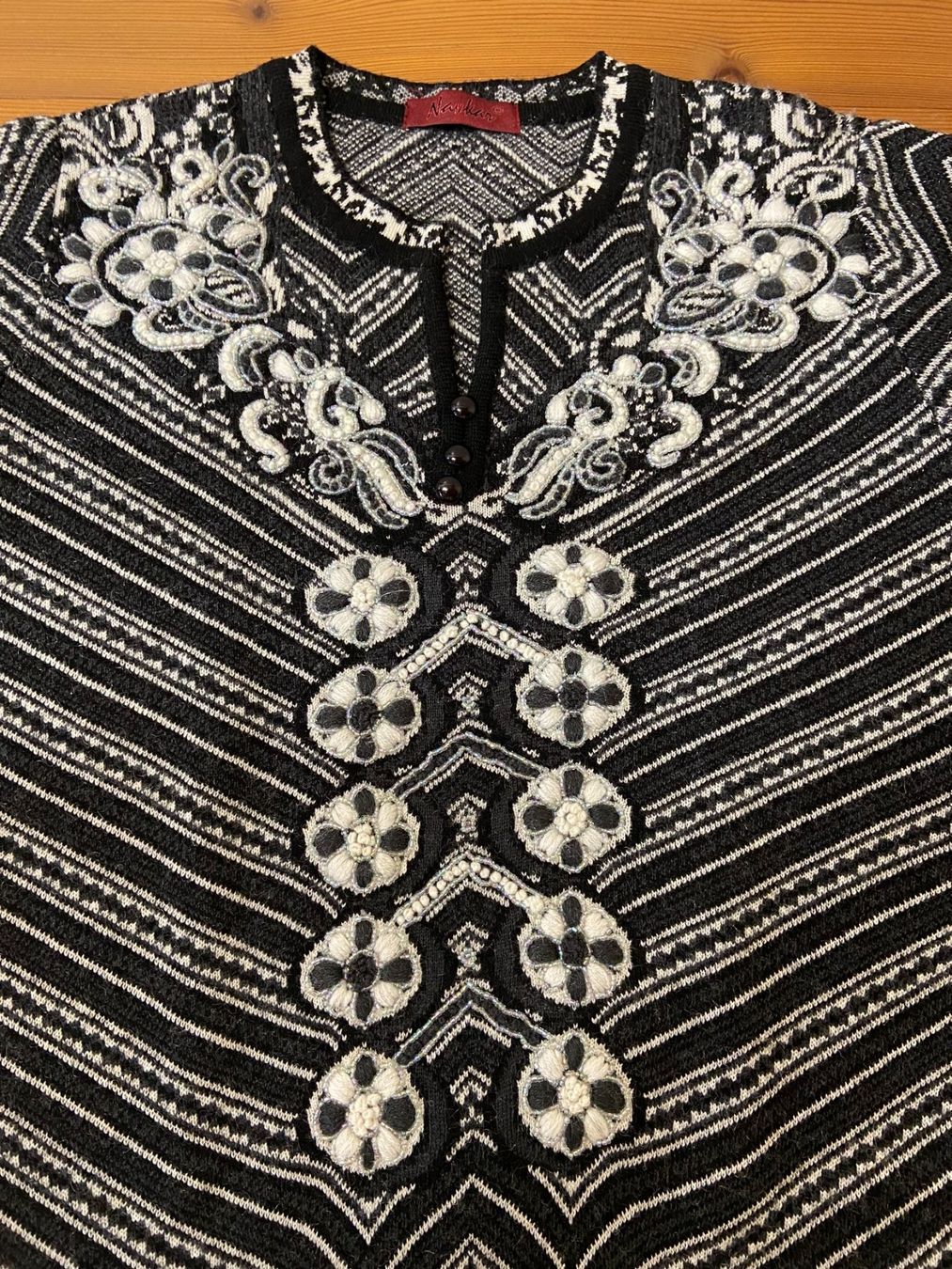 Kleider: Tolles Retro-Strickkleid / Long Pulli der Marke Navkar, M/L – Gebraucht aus Kleinandelfingen von linssandra 1