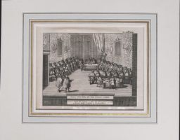 Baden Tagsatzung Kupferstich von 1778