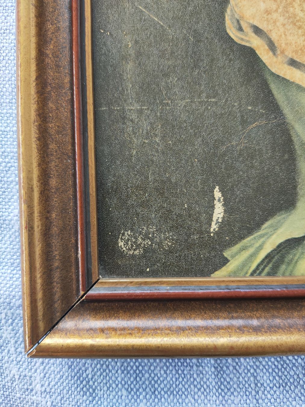 Foto & Immagini: Antikes Bild, junge Künstlerin – Usato da Gipf-Oberfrick venduto da minini 3
