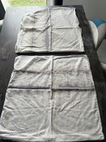 2 Taies doreiller 65x65cm coton bon état