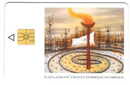 Telefonkarte Kroatien Olympiade
